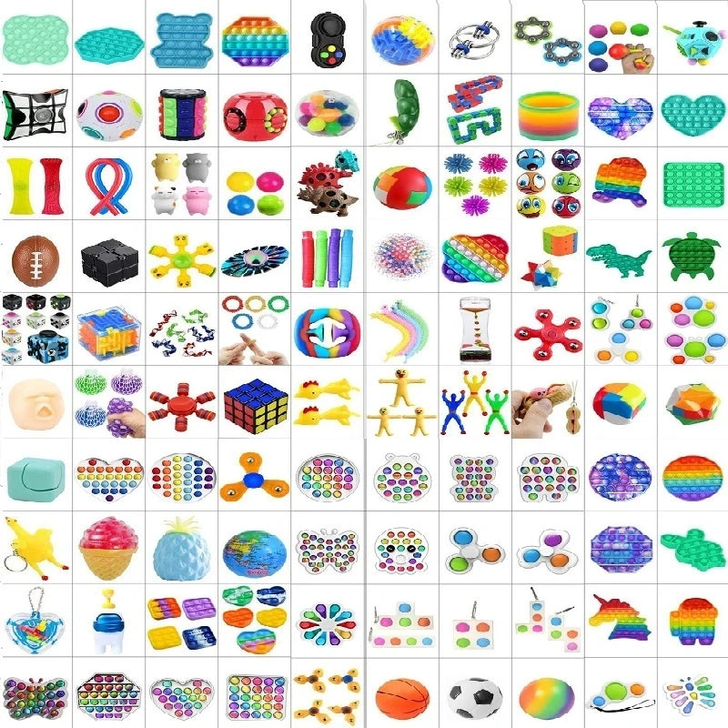 10-100pcs Random Fidget Toys