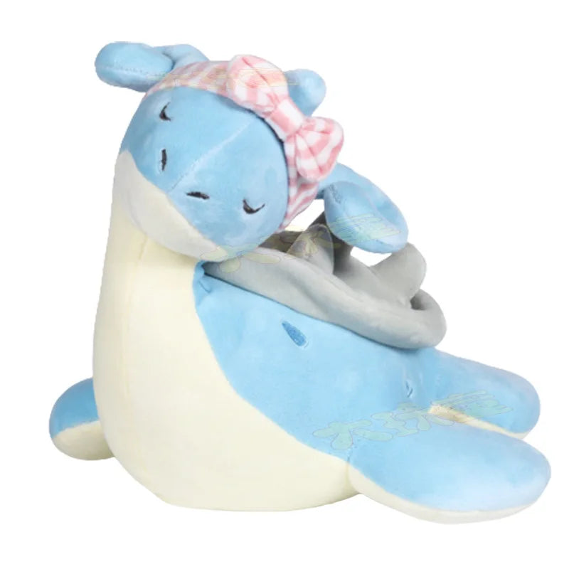 25cm Cute Sleeping Lapras Plush Toy