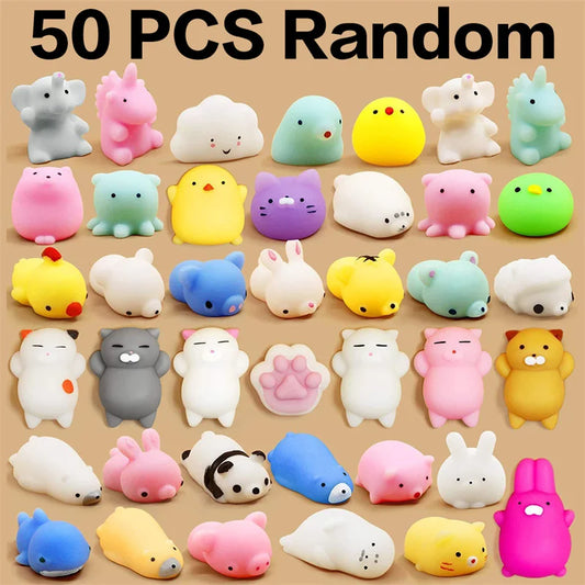 5-50PCS Mochi Squishies